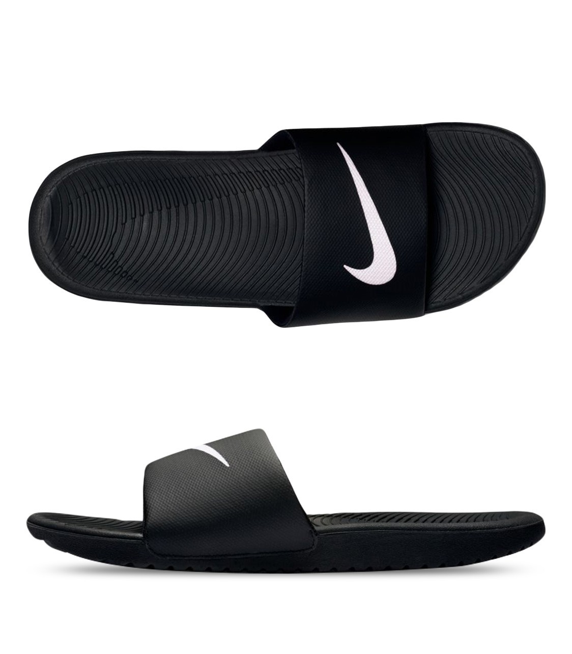 Dép Nike Kawa Slides " Black White " 832646-010 - Ảnh 3