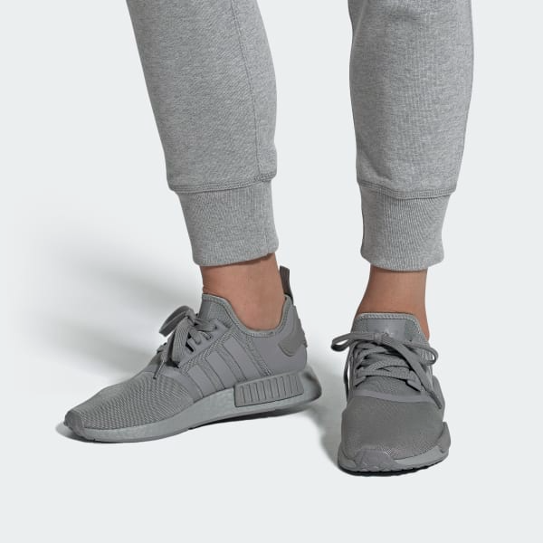 Giày Adidas NMD R1 Triple Grey FV9016 - Ảnh 4