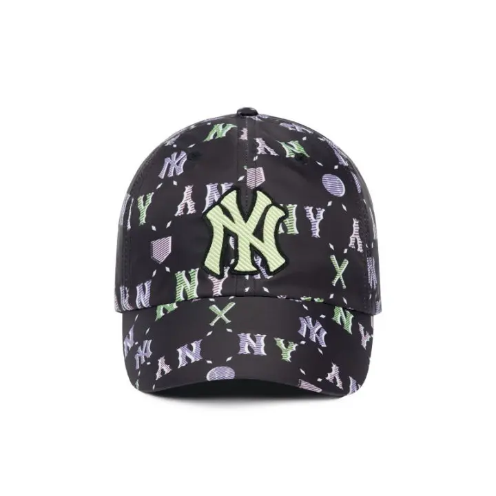 Alternative view of Mũ MLB Monogam Summer Ball NY Yankees Black