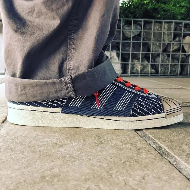 Alternative view of Giày Adidas Superstar 82 'Shadow Navy' GW3204