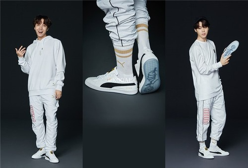 Giày Puma x BTS Basket Patent 368278-01 - Ảnh 7