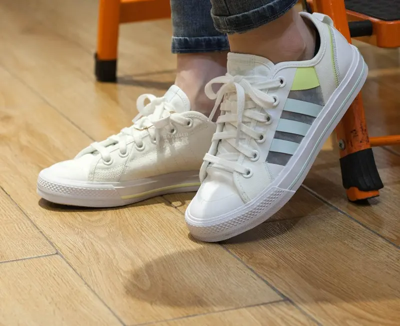Alternative view of Giày Adidas Nizza White Yellow GZ3397