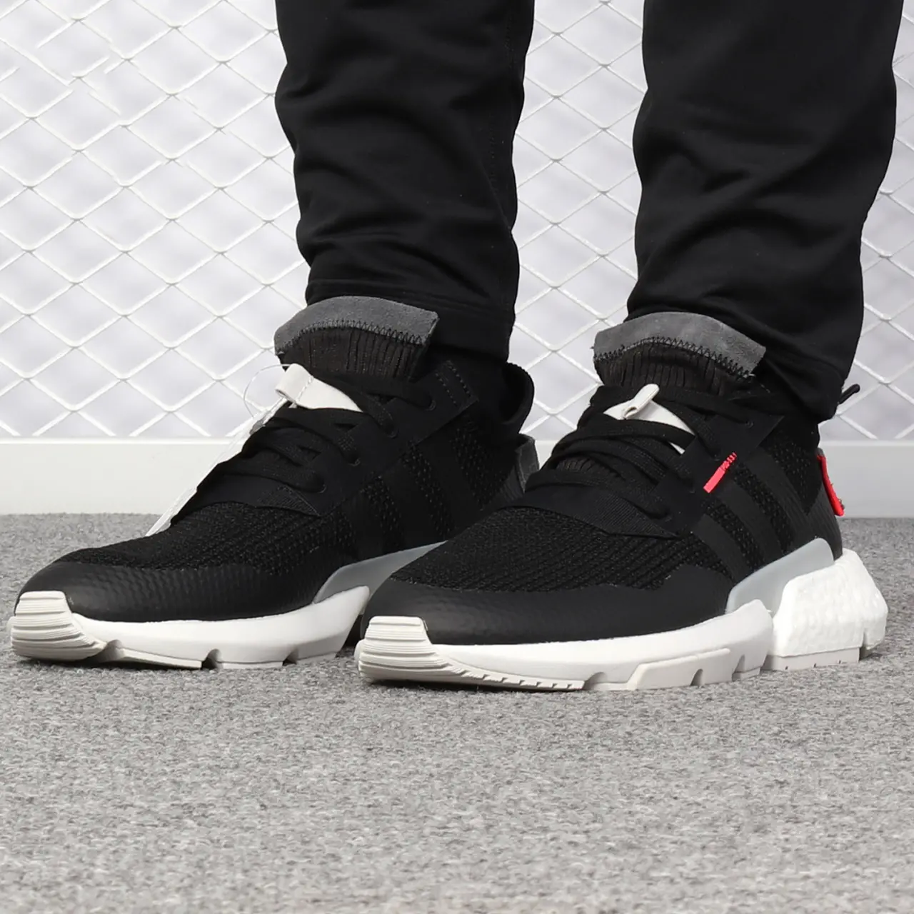 Alternative view of Giày Adidas P.O.D. S3.1 'Core Black Red' EE8856
