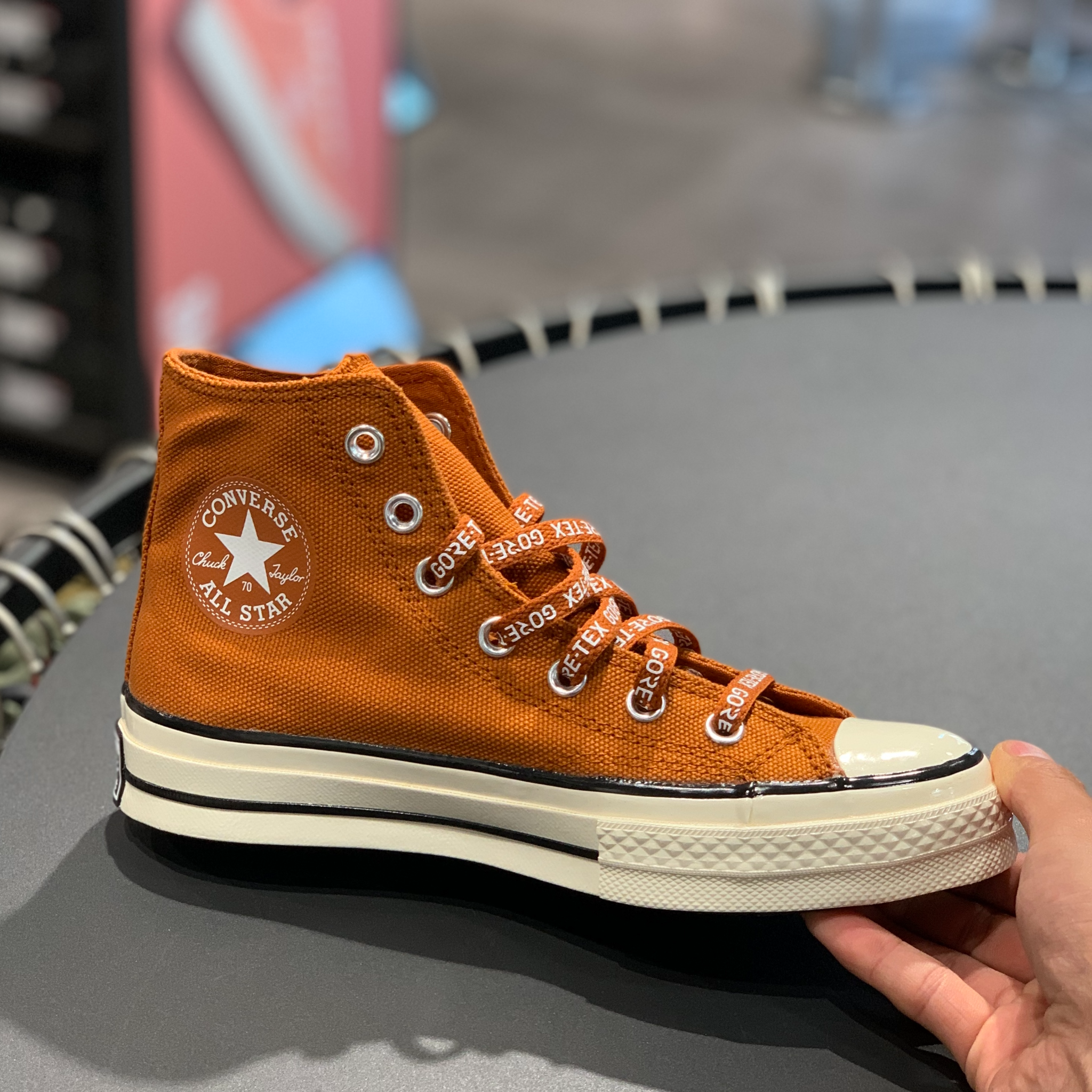 Giày Converse Chuck 70 High Gore-Tex Utility 'Amber Sepia' 168858C - Ảnh 3