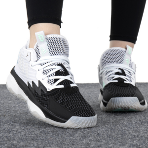 Alternative view of Giày Adidas Dame 8 Black White GY0379