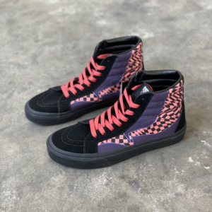Giay Vans Sk8-Hi Reissue 'Warp Black Paprika' VN0A4U3D23Z