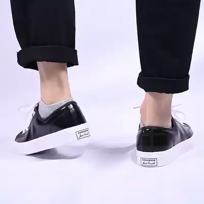 Alternative view of Giày Converse Jack Purcell Low 'Black' 168134C