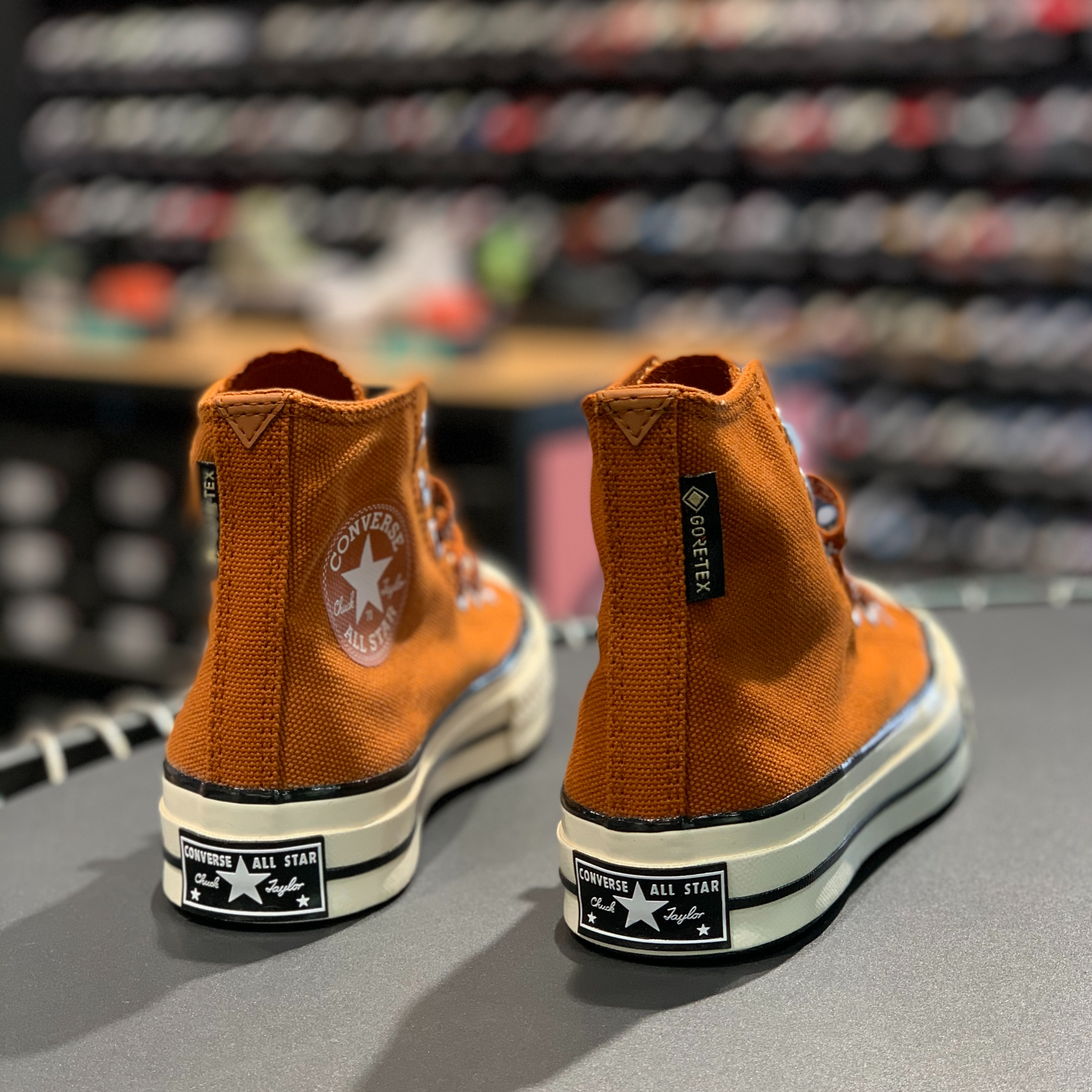 Giày Converse Chuck 70 High Gore-Tex Utility 'Amber Sepia' 168858C - Ảnh 4