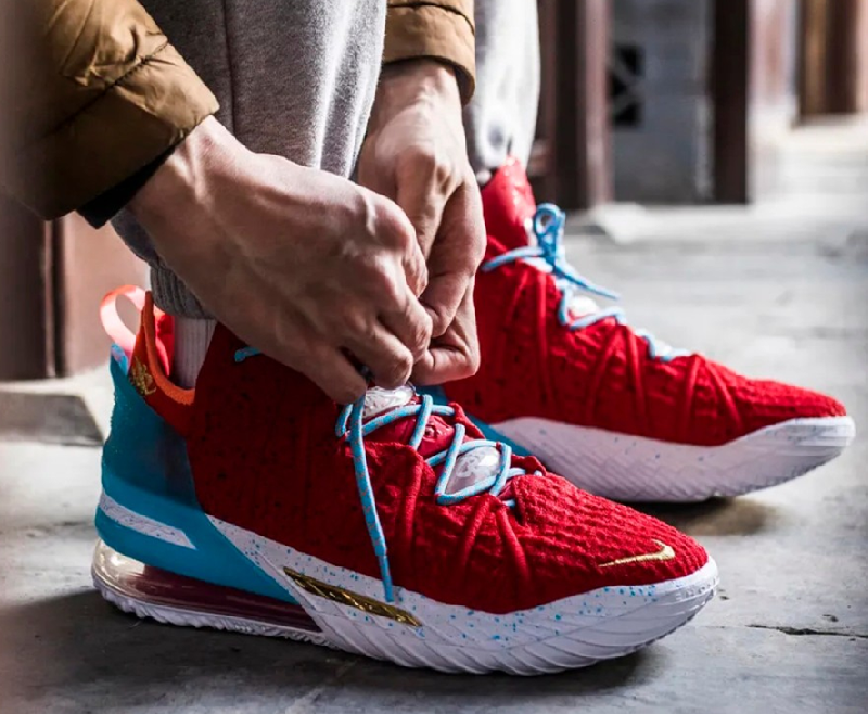 Giày Nike LeBron 18 EP 'Chinese New Year' CW3155-600 - Ảnh 3