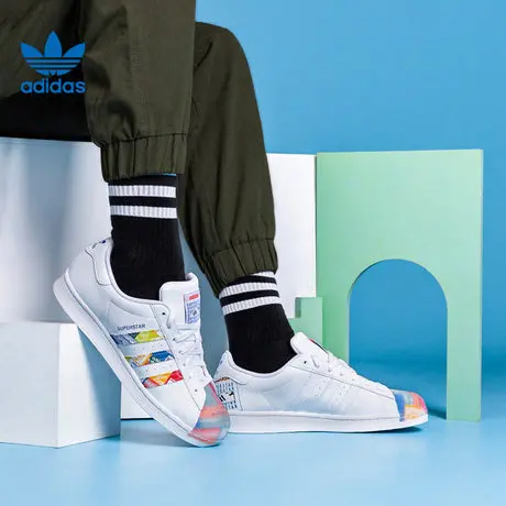 Alternative view of Giày Adidas Superstar 'Multi Logo' GX2717