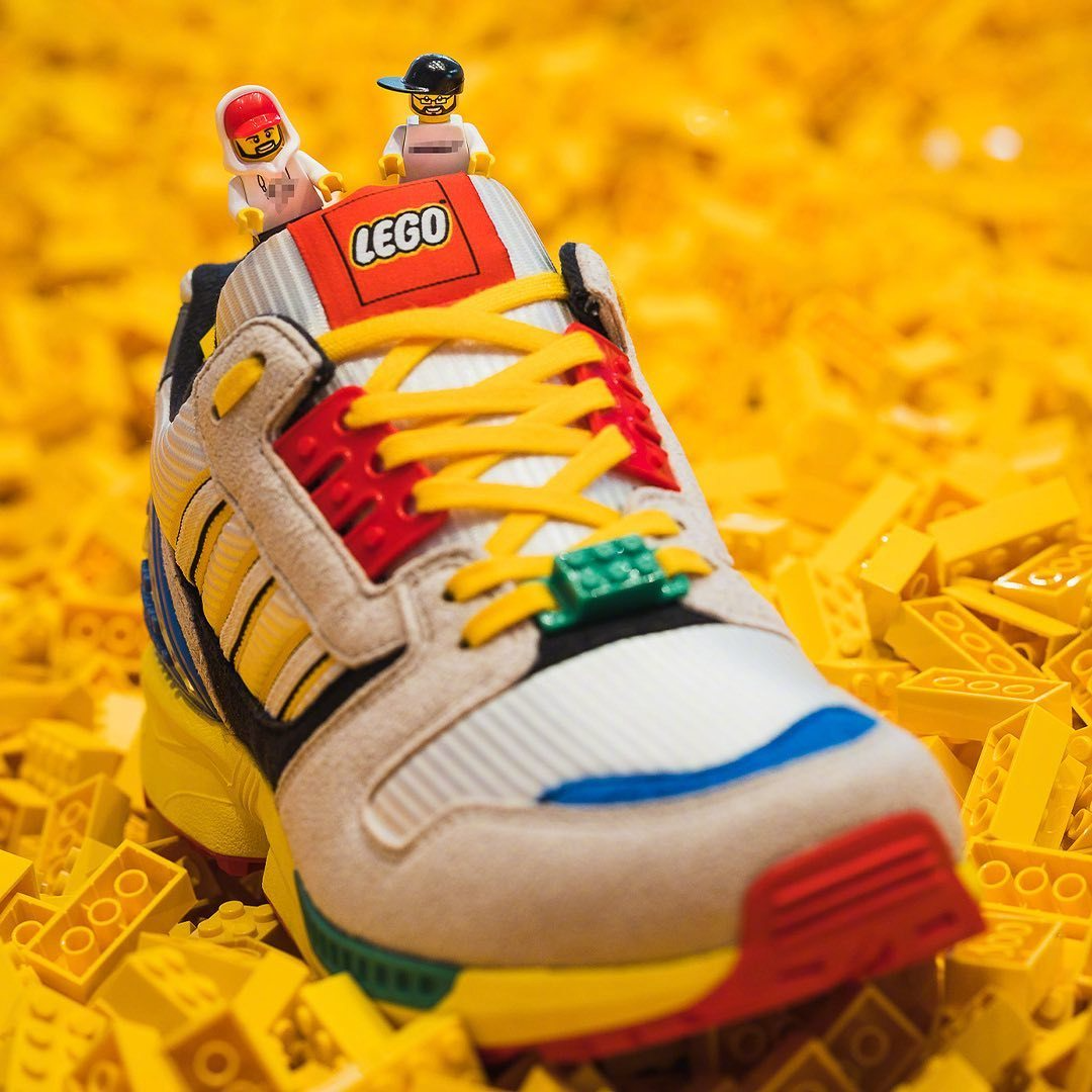 Giày Adidas LEGO x ZX 8000 'AZX Series Mixed Blocks' FZ3482 - Ảnh 2
