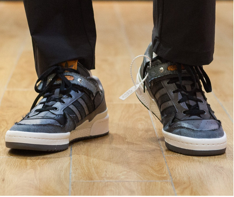 Giày Adidas Forum Low 'Dark Grey' HQ6335 - Ảnh 6