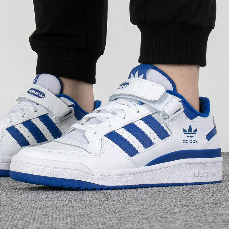 Alternative view of Giày Adidas Forum Low 'Navy' HR0458