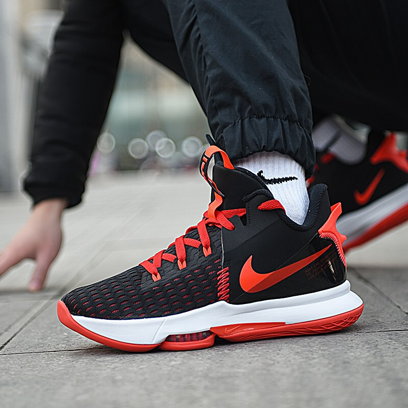 Giày Nike LeBron Witness 5 EP 'Bred' CQ9381-005 - Ảnh 2