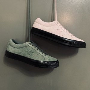 Alternative view of Giày Converse One Star Low 'Plum Chalk Black' 163374C