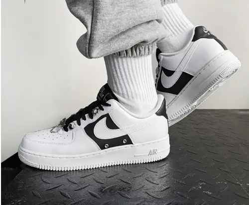 Giày Nike Air Force 1 '07 Premium 'Silver Chain' DA8571-100 - Ảnh 3