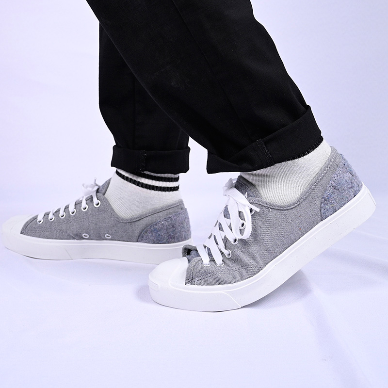 Giày Converse Jack Purcell Renew Low 'Grey Twill' 169613C - Ảnh 6
