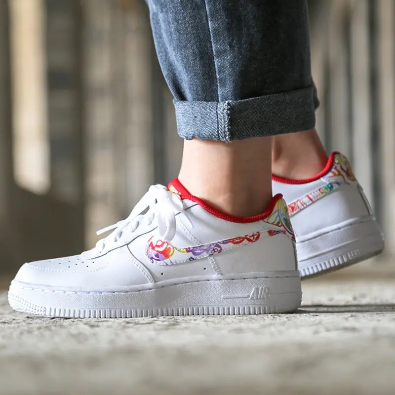 Alternative view of Giày Nike Air Force 1 Chinese New Year 2020 (GS) CU2980-191