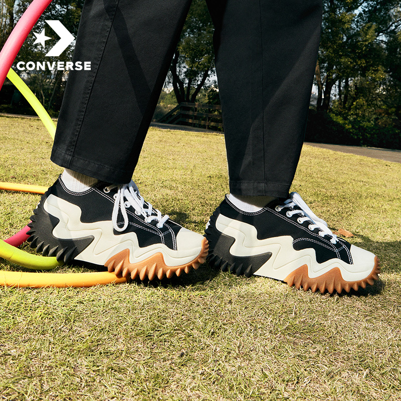 Giày Converse Run Star Motion Ox ''Black White'' 172895C - Ảnh 6