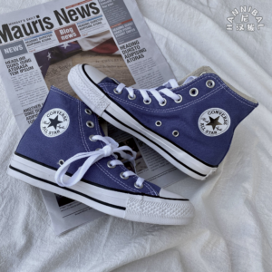 Giay Converse Chuck 70 Unisex High-top Canvas Shoes 'Blue' A03758C