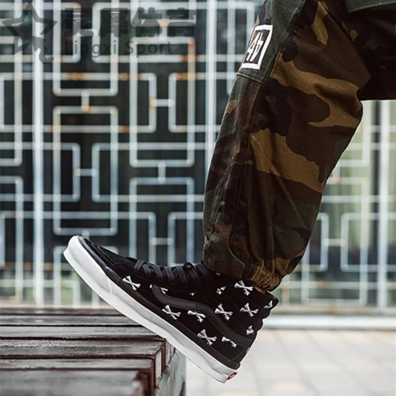 Alternative view of Giày Vans WTAPS x UA OG SK8-Hi LX 'Black' VN0A4BVB20P1