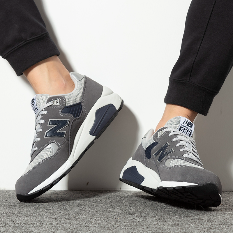 Giày New Balance 580 'Grey Navy' CMT580CA - Ảnh 2