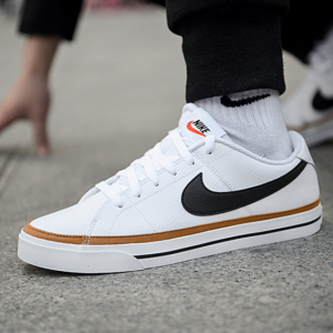 Alternative view of Giày Nike Court Legacy 'White Desert Ochre' CU4150-102