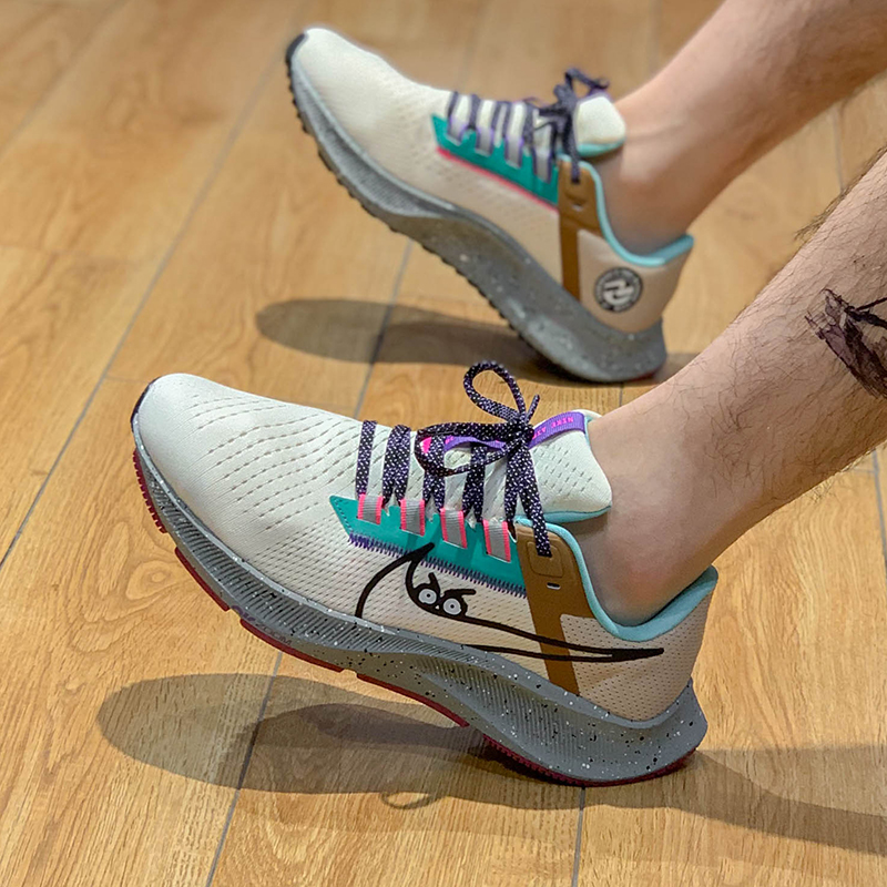 Giày Nike Air Zoom Pegasus 38 Men's Road Running Shoes DO2337-100 - Ảnh 2