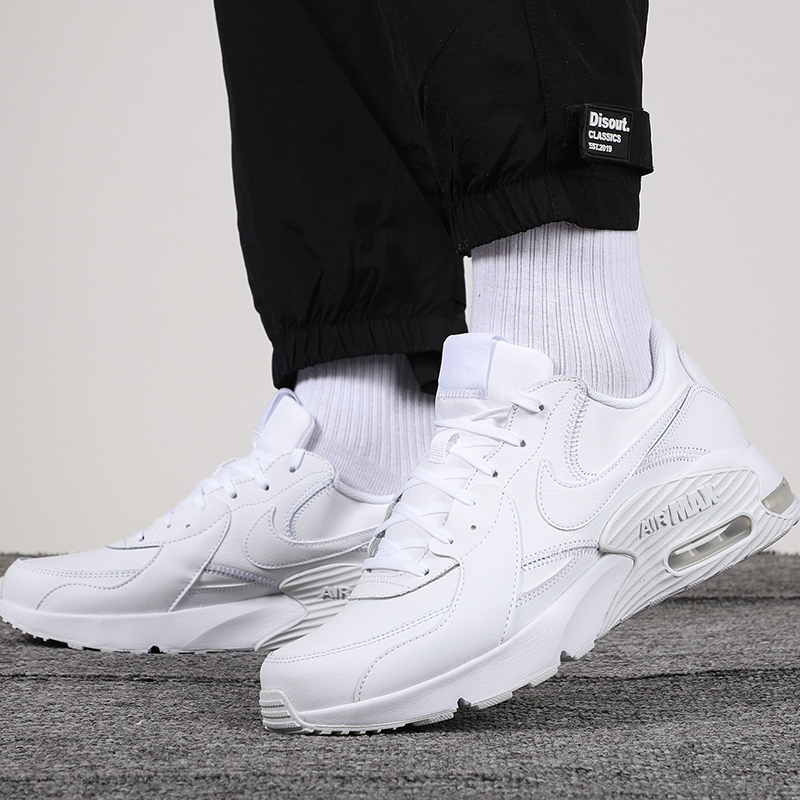 Giày Nike Air Max Excee Leather 'Triple White' DB2839-100 - Ảnh 5