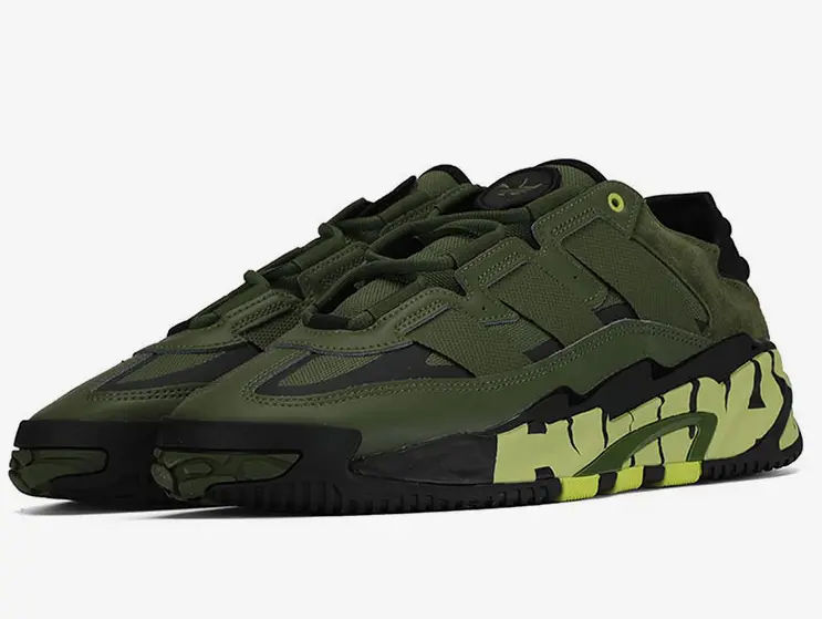 Giay Adidas Niteball 'Olive Green' FX7645