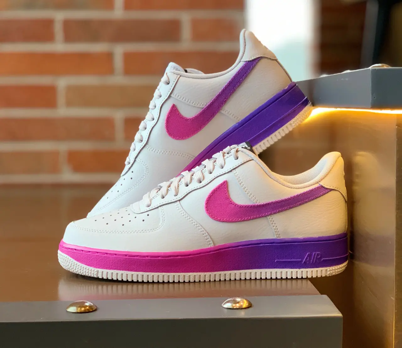 Alternative view of Giày Nike Air Force 1 Low '07 LV8 'Hyper Grape' CJ0524-002