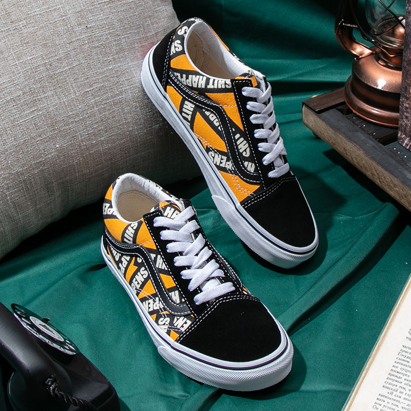 Giày Vans Old Skool 'Black Yellow' VN0A4U3BWTX - Ảnh 3