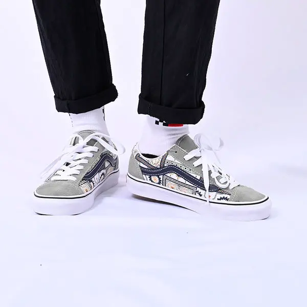Alternative view of Giày Vans Moroccan Tile Style 36 Skate 'Seagrass' VN0A54F6688