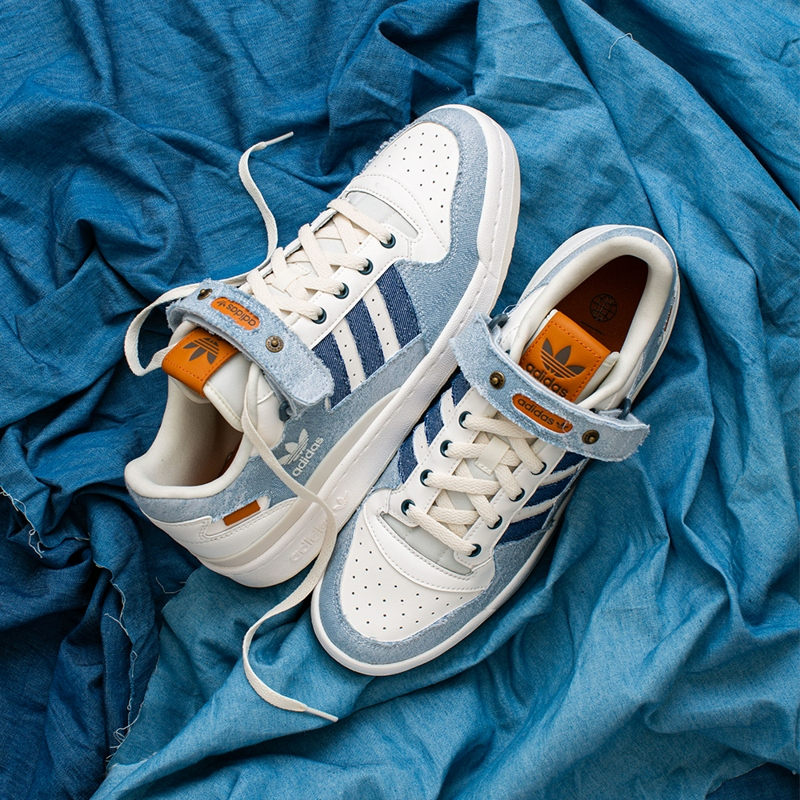 Giày Adidas Forum Low 'Blue' HQ6334 - Ảnh 8