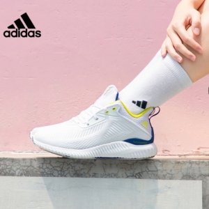 Alternative view of Giày Adidas Alphabounce EK 'White Royal Yellow' GY5083