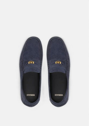 Alternative view of Giày Versace Suede Loafers Navy DSU7564-DCRO1G-1U61V