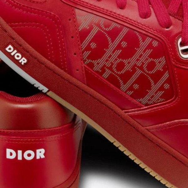Alternative view of Giày Dior B27 Low 'Oblique Red Gum' 3SN272ZLO-H361