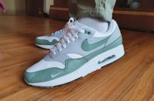 Alternative view of Giày Nike Air Max 1 Premium 'Spiral Sage' DB5074-100