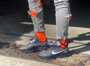 Alternative view of Giày Nike Off-White x Air Max 97 'Black' AJ4585-001