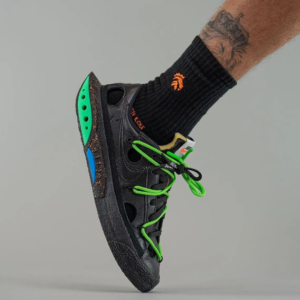 Giay Nike Off White x Blazer Low 'Black' DH7863-001