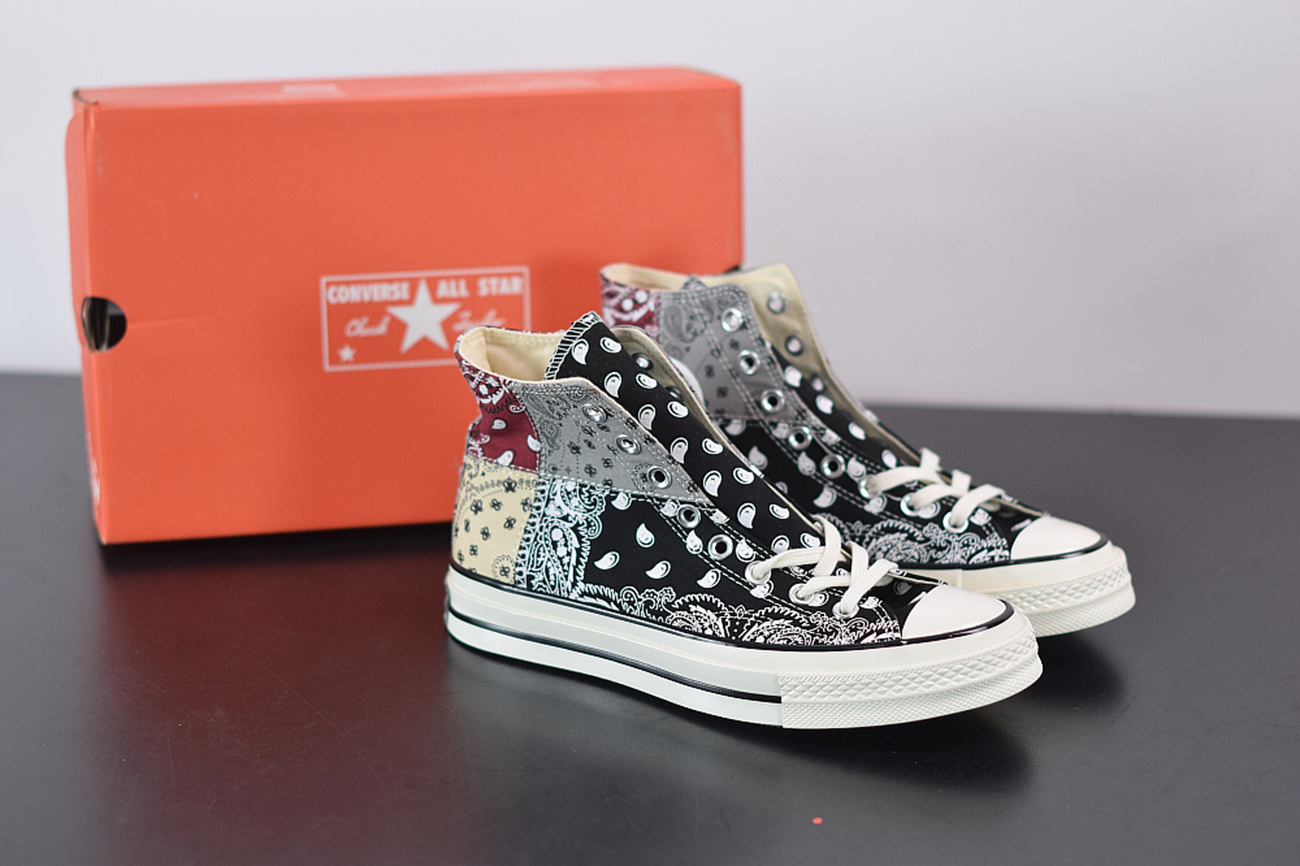 Giày Converse Offspring x Chuck 70 High 'Paisley Patchwork' 169880C - Ảnh 7