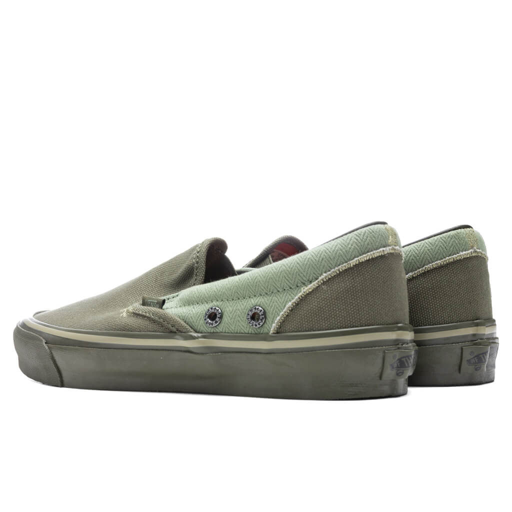 Giay Vans Nigel Cabourn x OG Classic Slip-On LX 'USMC Army Mix' VN0A45JK9TA