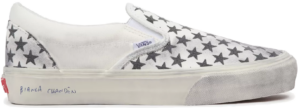Giay Vans Vault x Bianca Chandon Classic Slip-On LX Stressed 'Black White' VN0A3QXYBA21