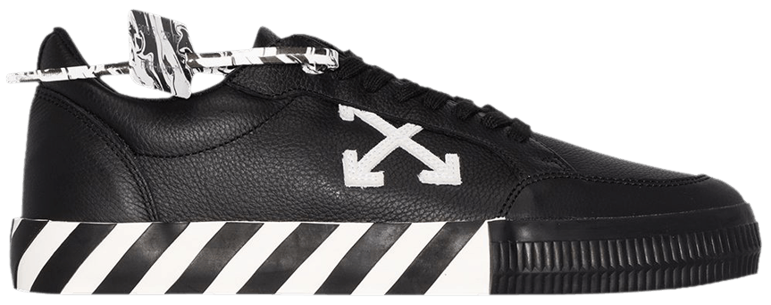 Giày Off-White Vulc Sneaker Low 'Black White' OMIA085E20LEA001-1001