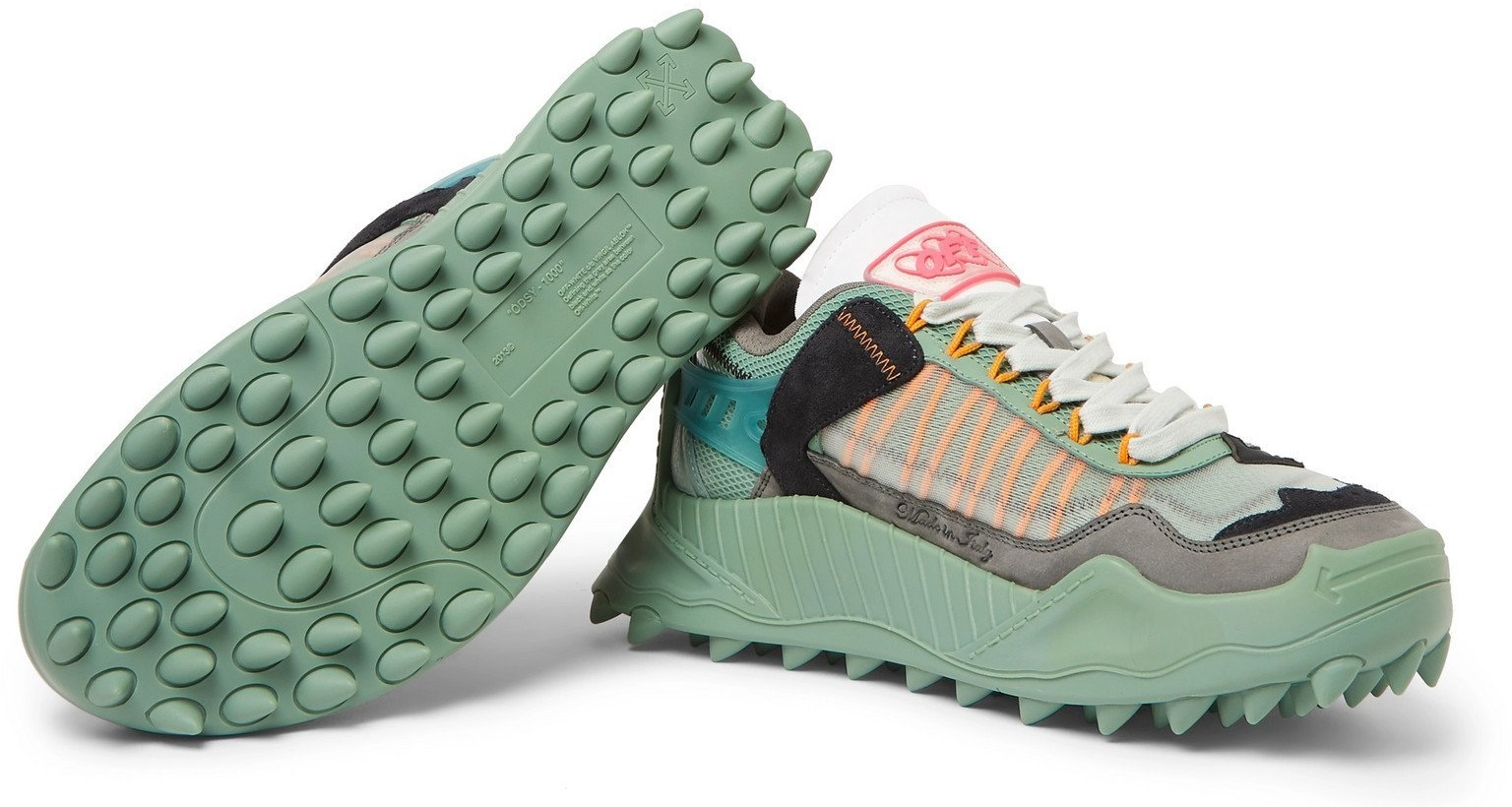 Giày Off-White ODSY-1000 Light Blue OMIA139E20FAB001-0606 - Ảnh 4