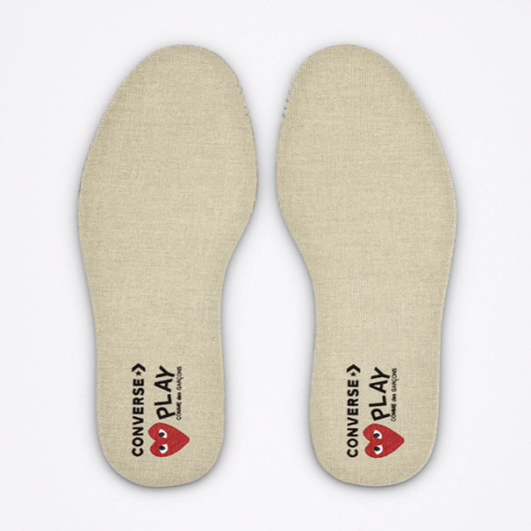 Giày Converse Comme des Garçons PLAY x Chuck 70 High 'Blue Quartz' 171846C - Ảnh 9