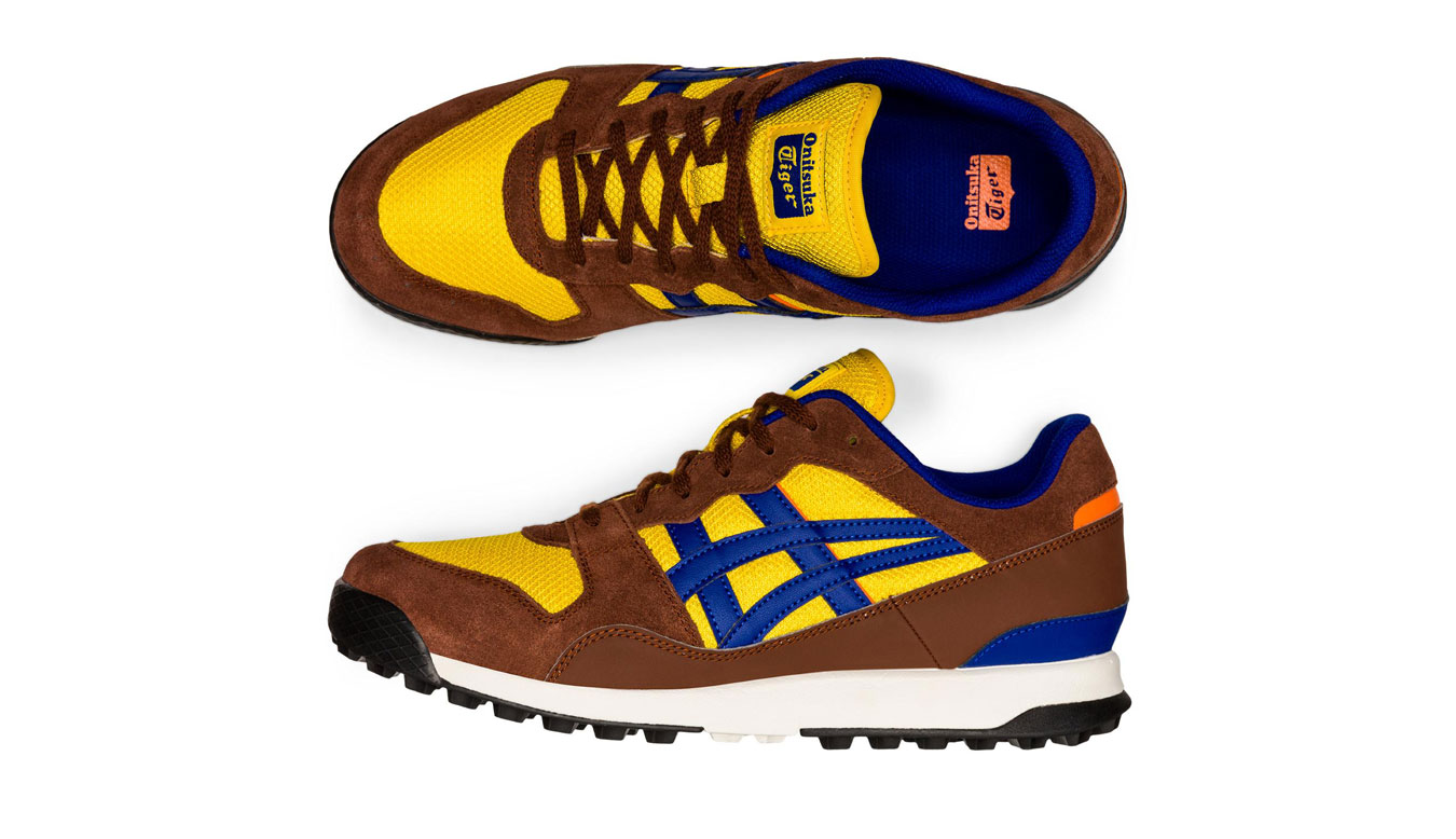 Giày Onitsuka Tiger Chrome 'Yellow And Prussian Blue' 1183A206-751 - Ảnh 4
