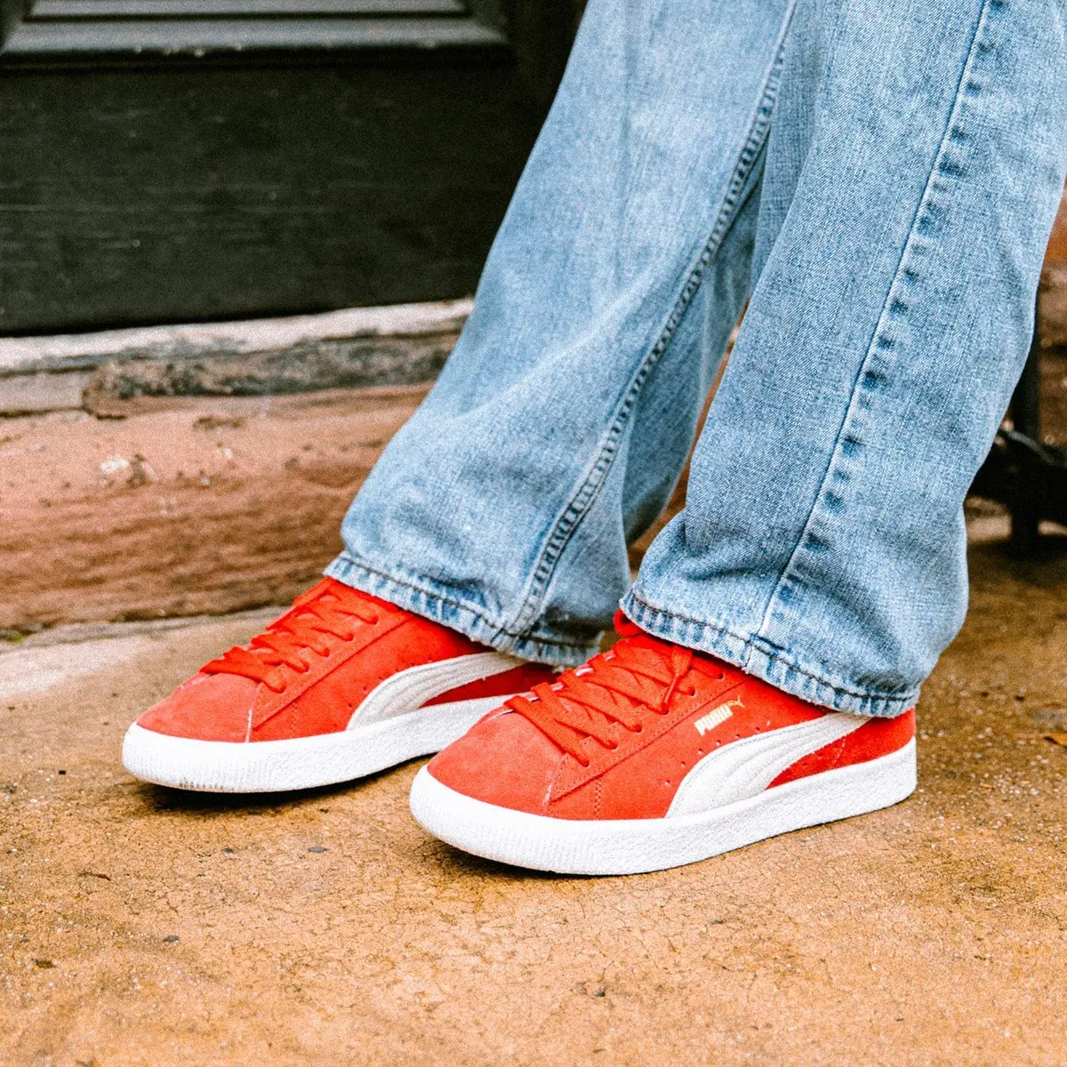 Giay Puma Suede Vintage 'High Risk Red' 374921-06