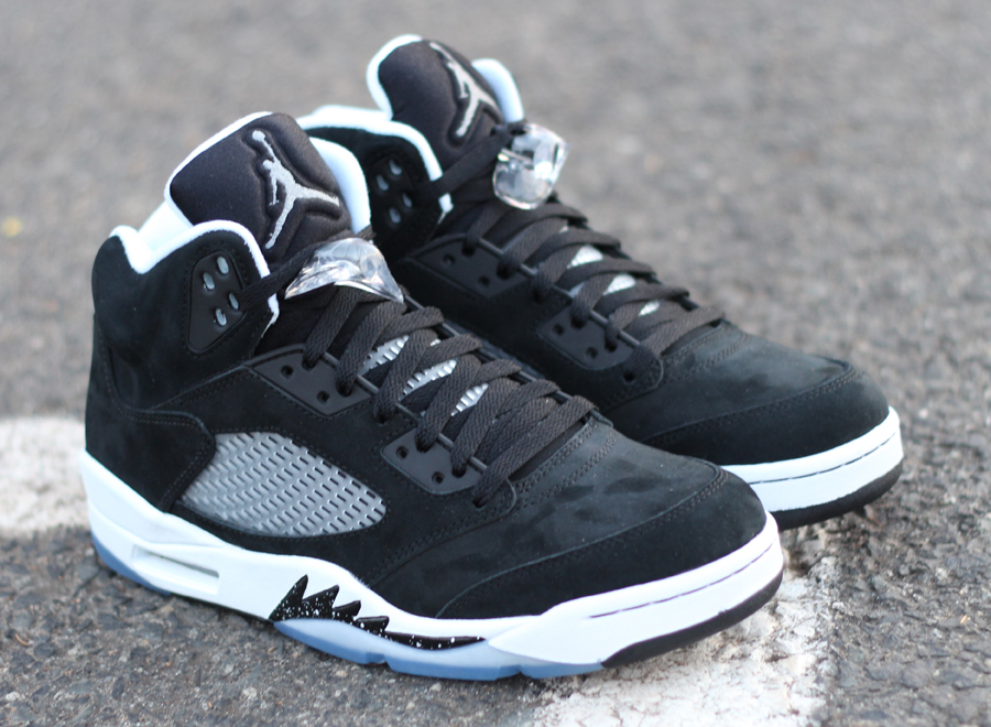 Giày Nike Air Jordan 5 Retro 'Oreo' 136027-035 - Ảnh 5
