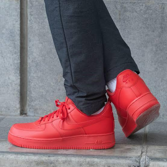 Giày Nike Air Force 1 Low '07 LV8 1 'Triple Red' CW6999-600 - Ảnh 3